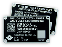 UID Tags - Laser Etched
